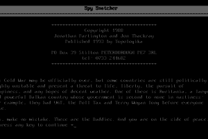 Spy Snatcher 0